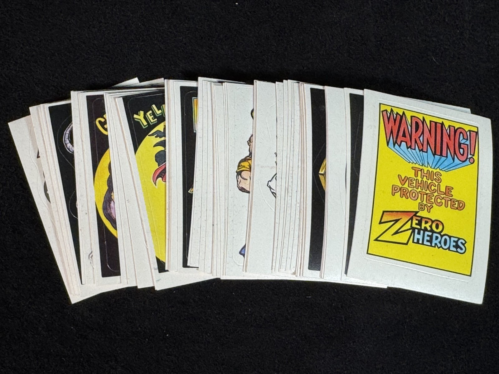 1983 Donruss General Mills ZERO TO HERO Sticker Complete Set 1-66 (NRMT)