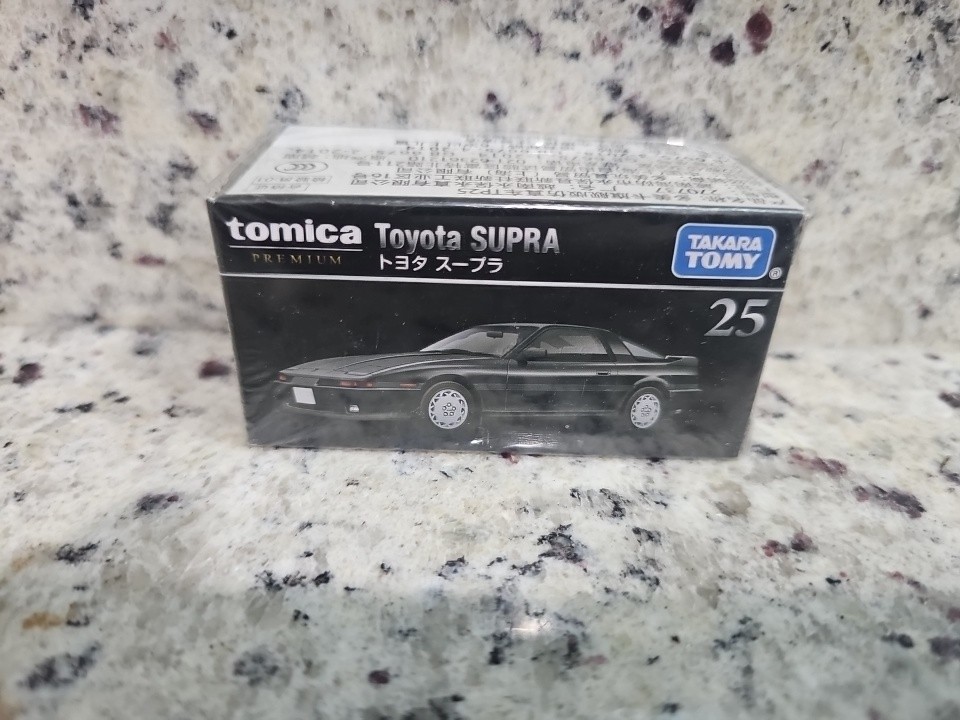 Tomica Premium #25 Toyota Supra 1/62 Scale Unopened from Japan