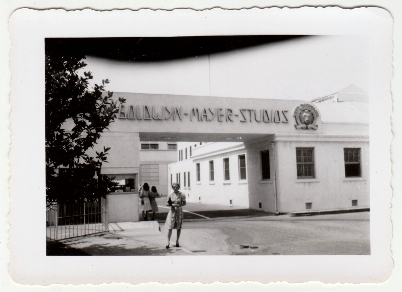 Vintage Goldwyn Mayer Studios Photo Hollywood California MGM Snapshot