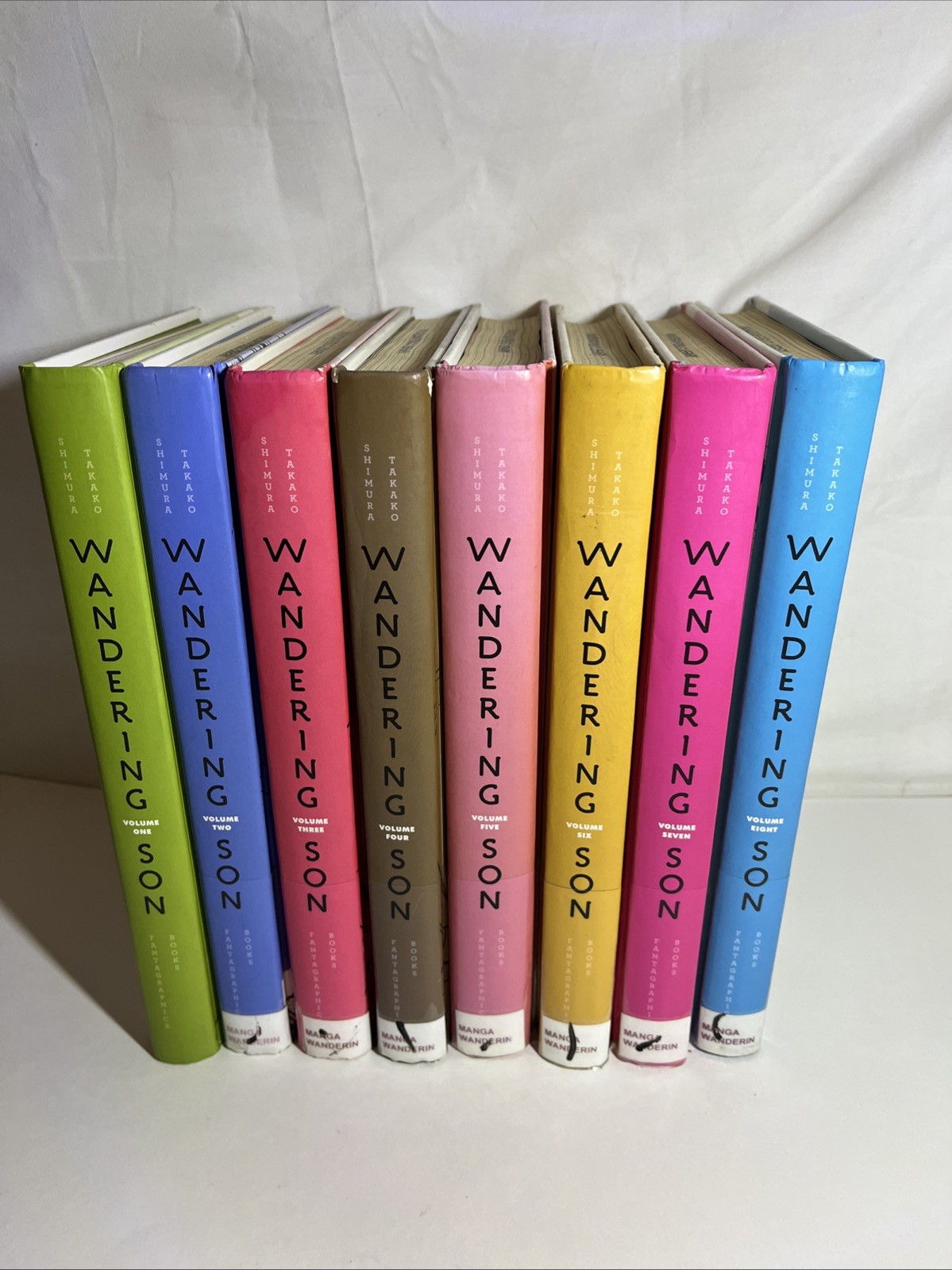 Wandering Son Vol 1-8 Complete Hardcover Manga Shimura Takako Fantagraphics OOP