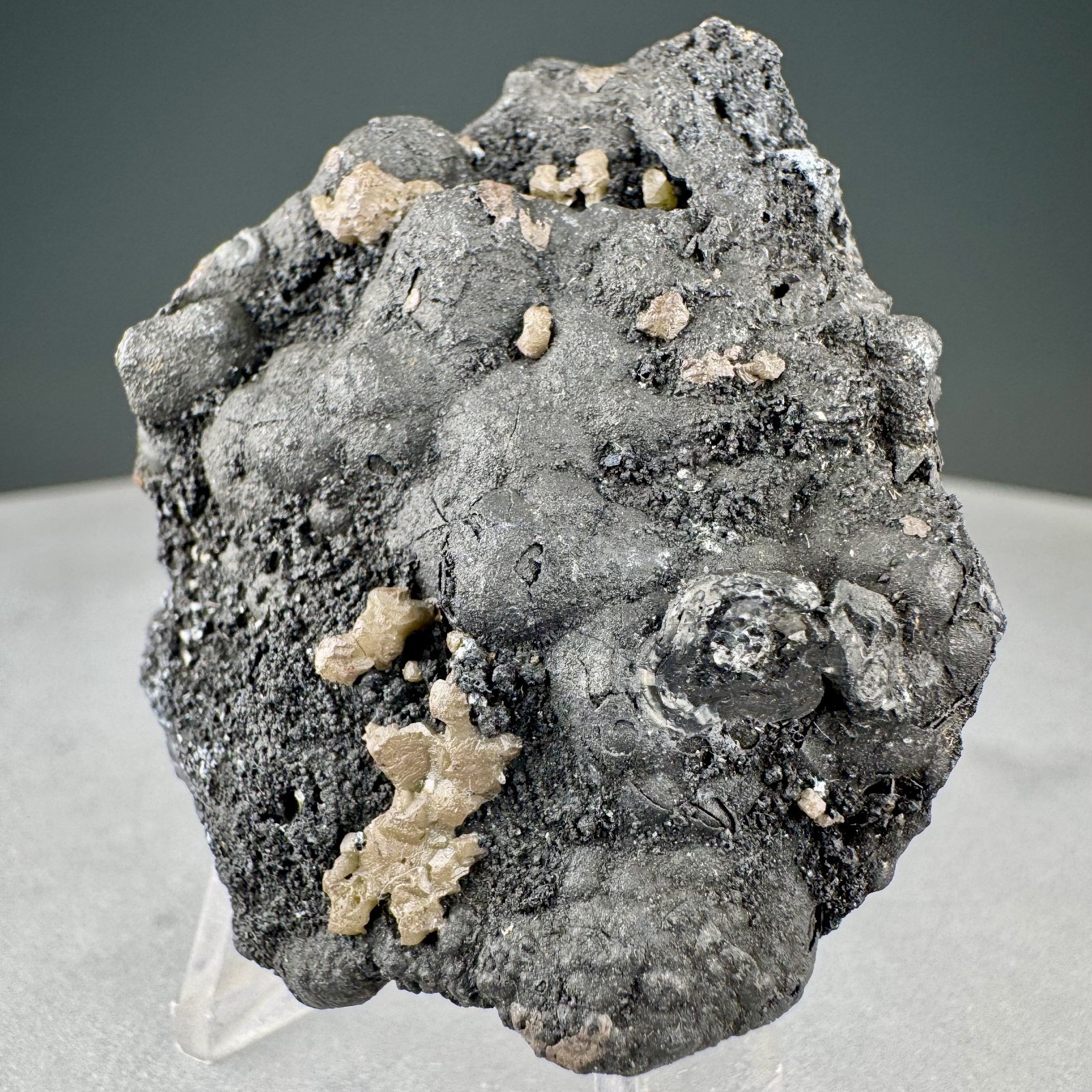 Bromian Chlorargyrite: Broken Hill Proprietary mine, NSW, Australia- Rare