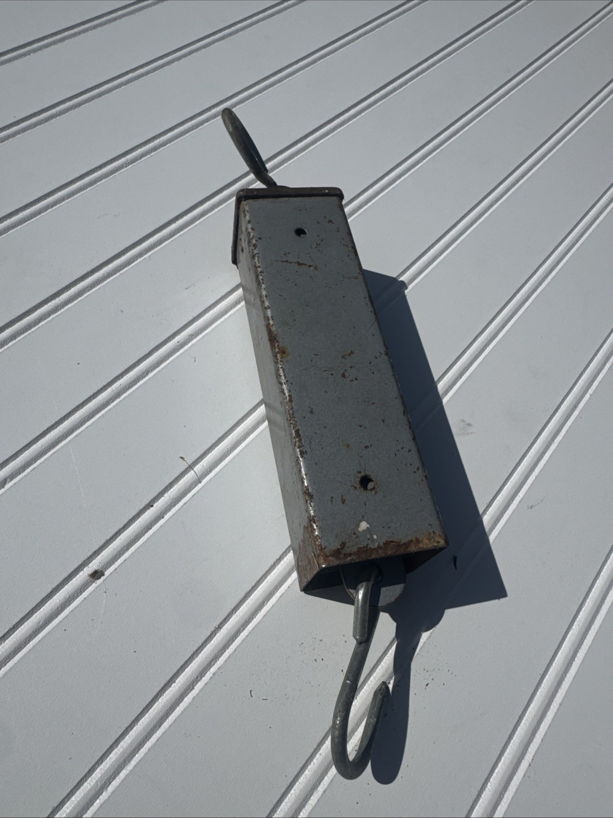 Vintage Hanson Viking Model 895 Hanging Spring Scale 50 Lb Made USA