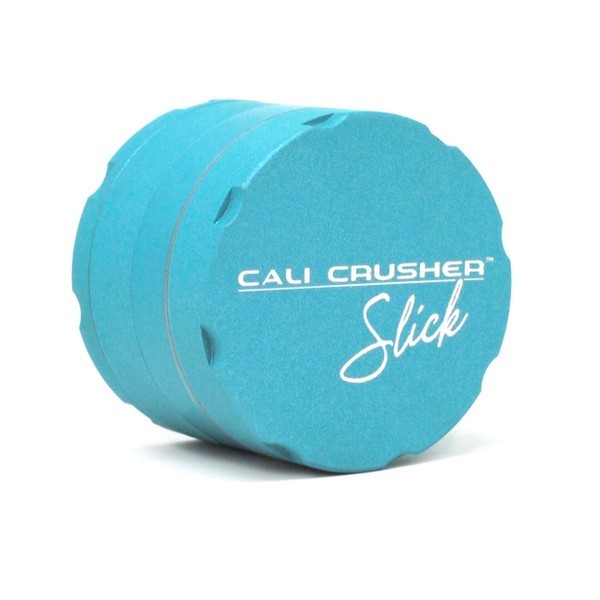 Cali Crusher OG Slick 4-Piece Herb Grinder Non-Stick Teal 2.5\ Cali Crusher OG Slick 4-Piece Herb Grinder Non-Stick Teal 2.5\