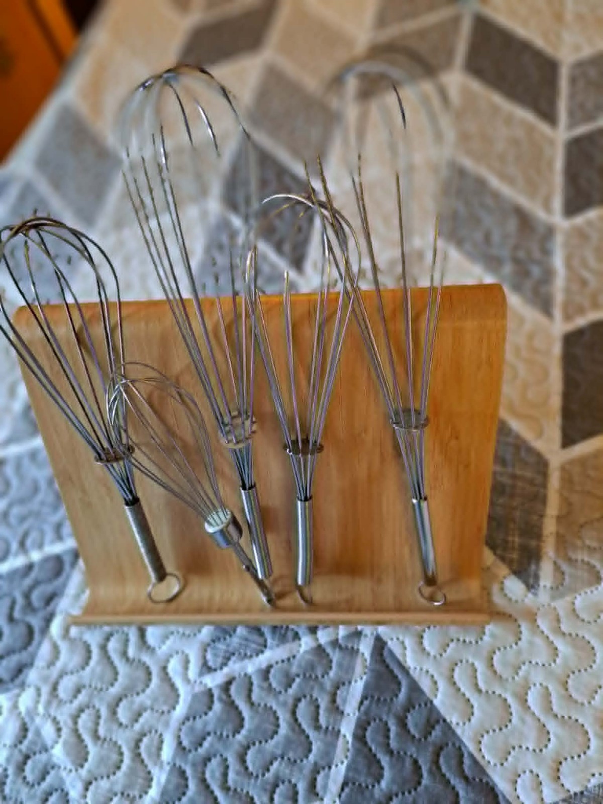 Vintage Kitchen Utensil Wisk Set, Farmhouse, Rustic Decoration, Lot 5