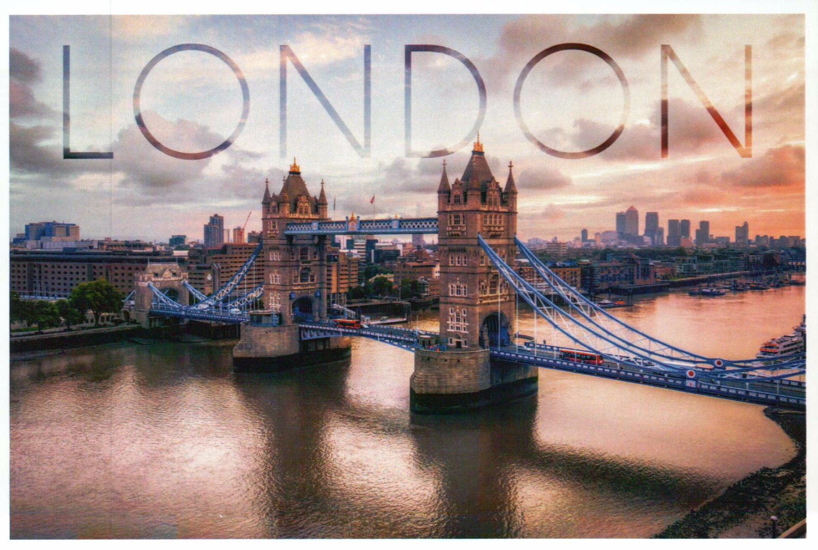 Tower Bridge London England, Thames, Great Britain, Suspension - Modern Postcard Tower Bridge London England, Thames, Great Britain, Suspension - Modern Postcard