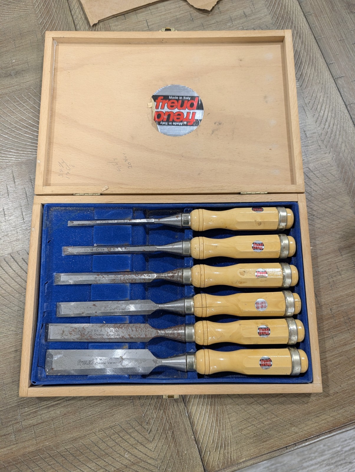 Freud Professional Woodworking Chisel Set WC 106