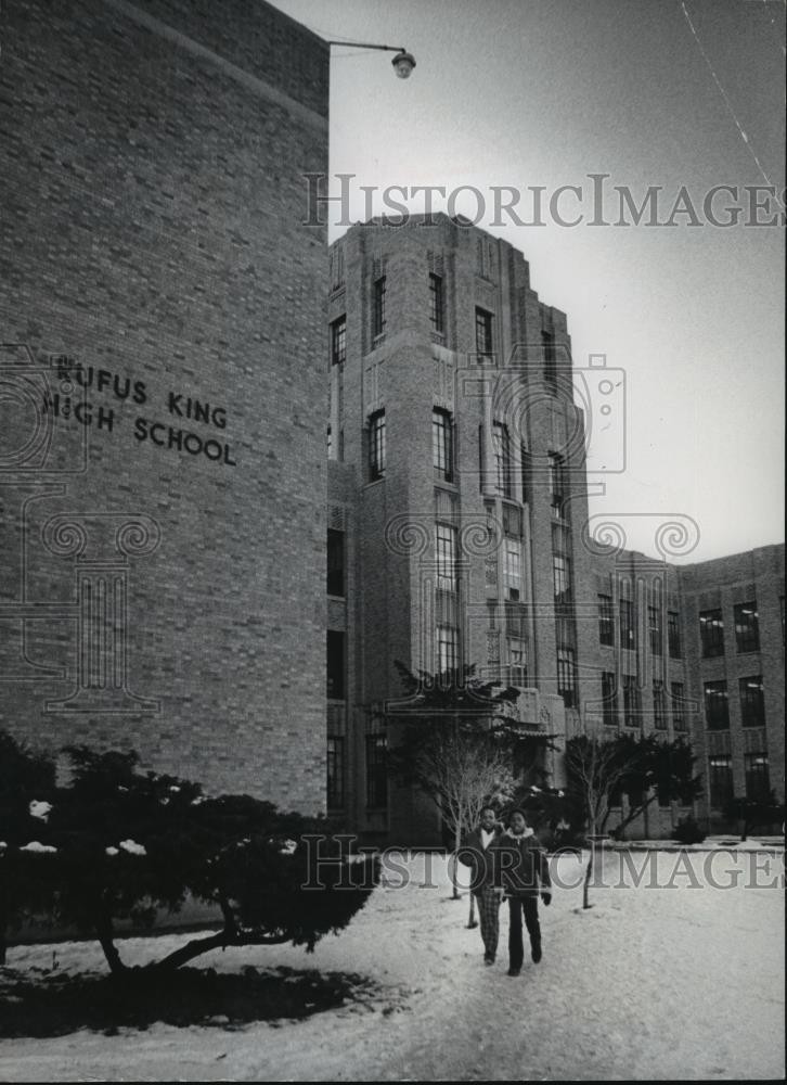 1976 Press Photo Rufus King Senior High School - mja29590 1976 Press Photo Rufus King Senior High School - mja29590