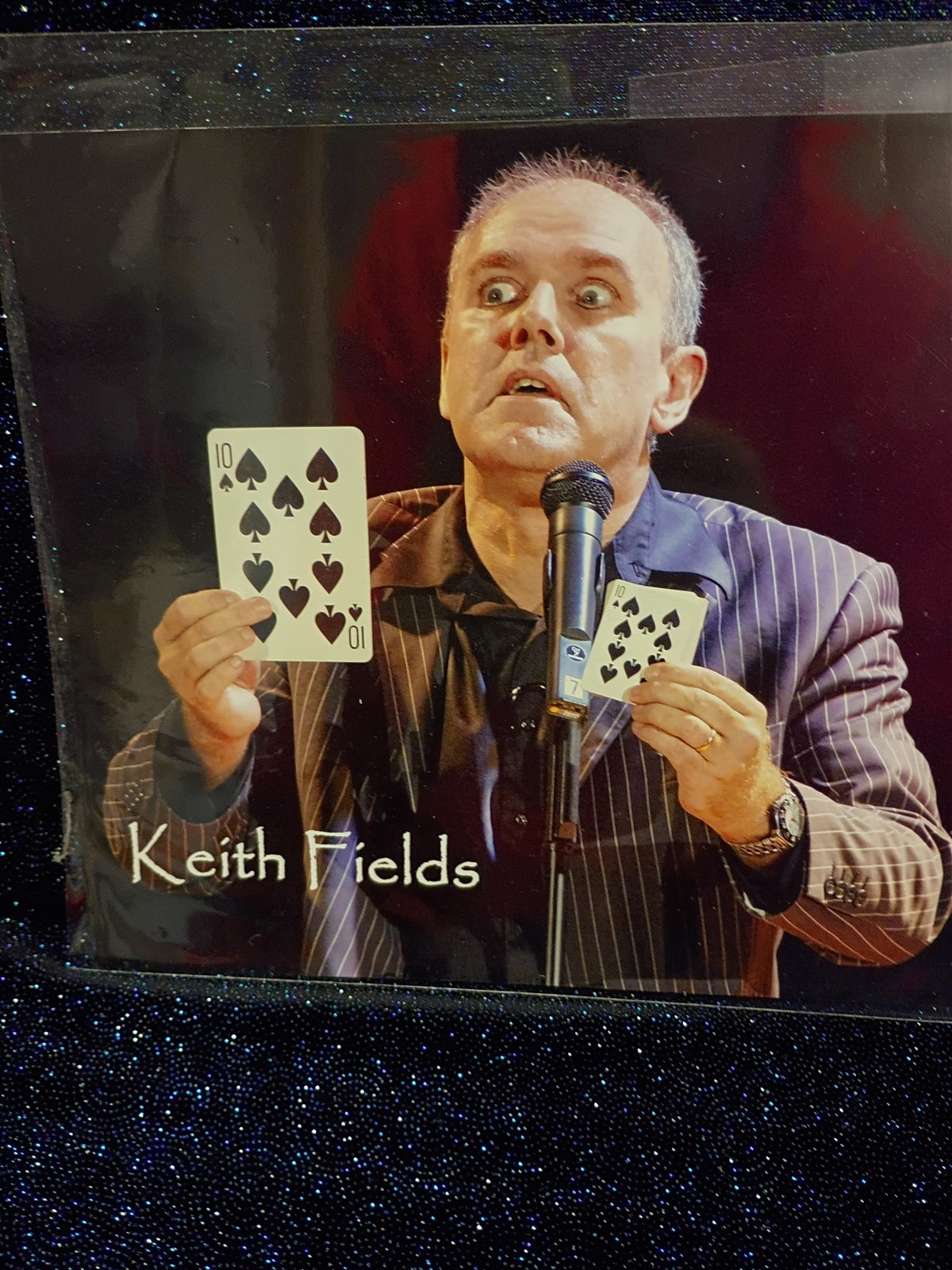 Keith Fields Magician Original 8x10 Promotional Photograph