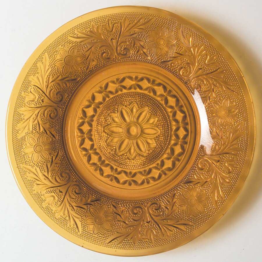 Anchor Hocking Sandwich Desert Gold Dessert Plate 6491685