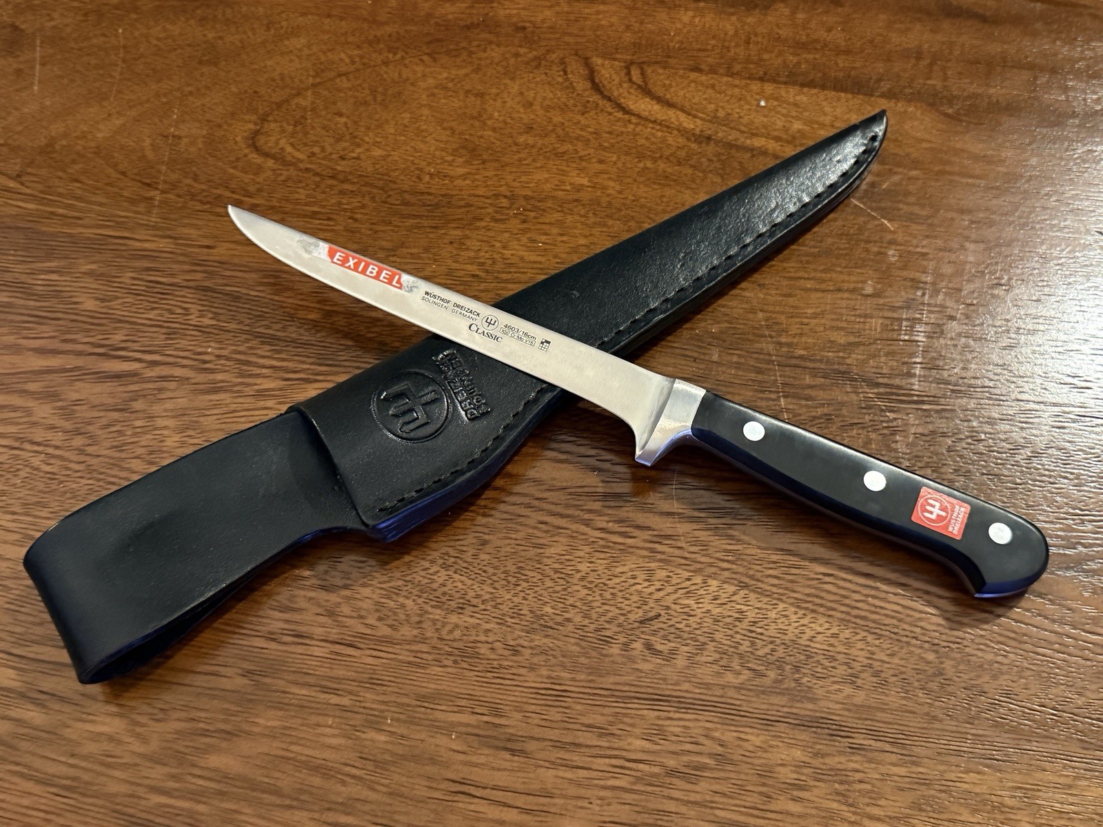 VINTAGE Wusthof Classic Flexibel 4603/16 cm Boning Knife w/ Sheath