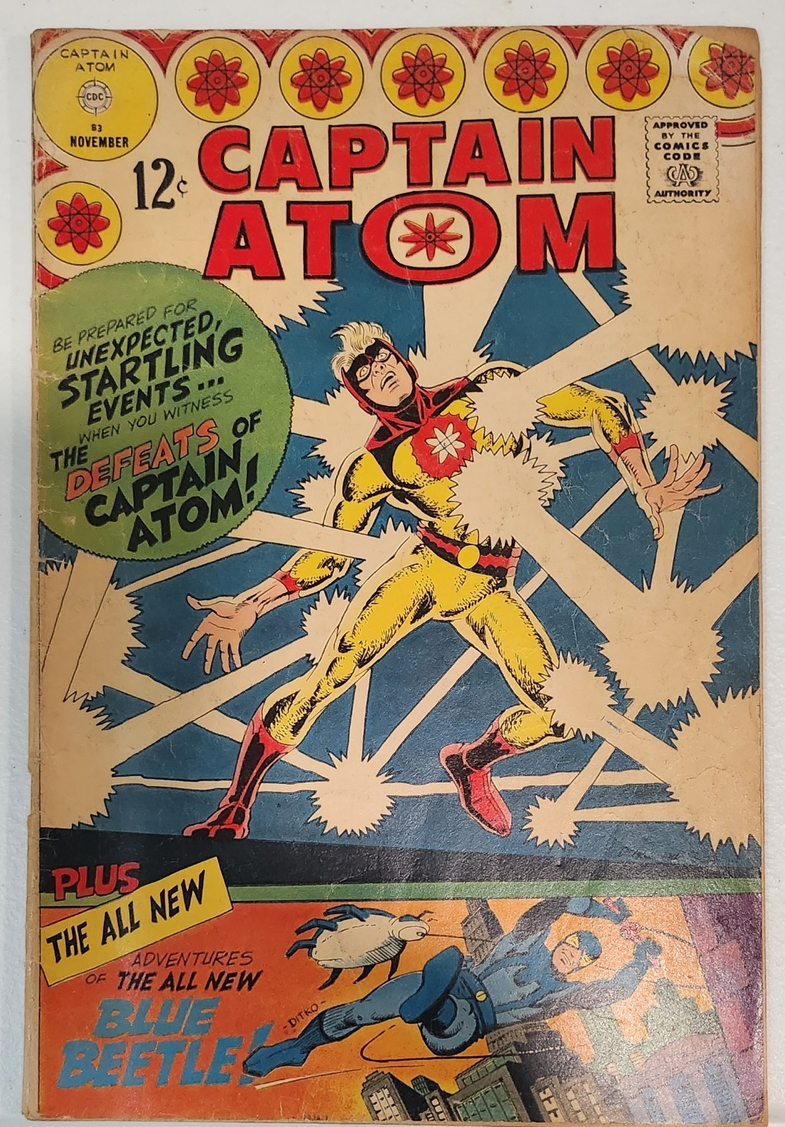 Captain Atom #83 (Charlton November 1966)