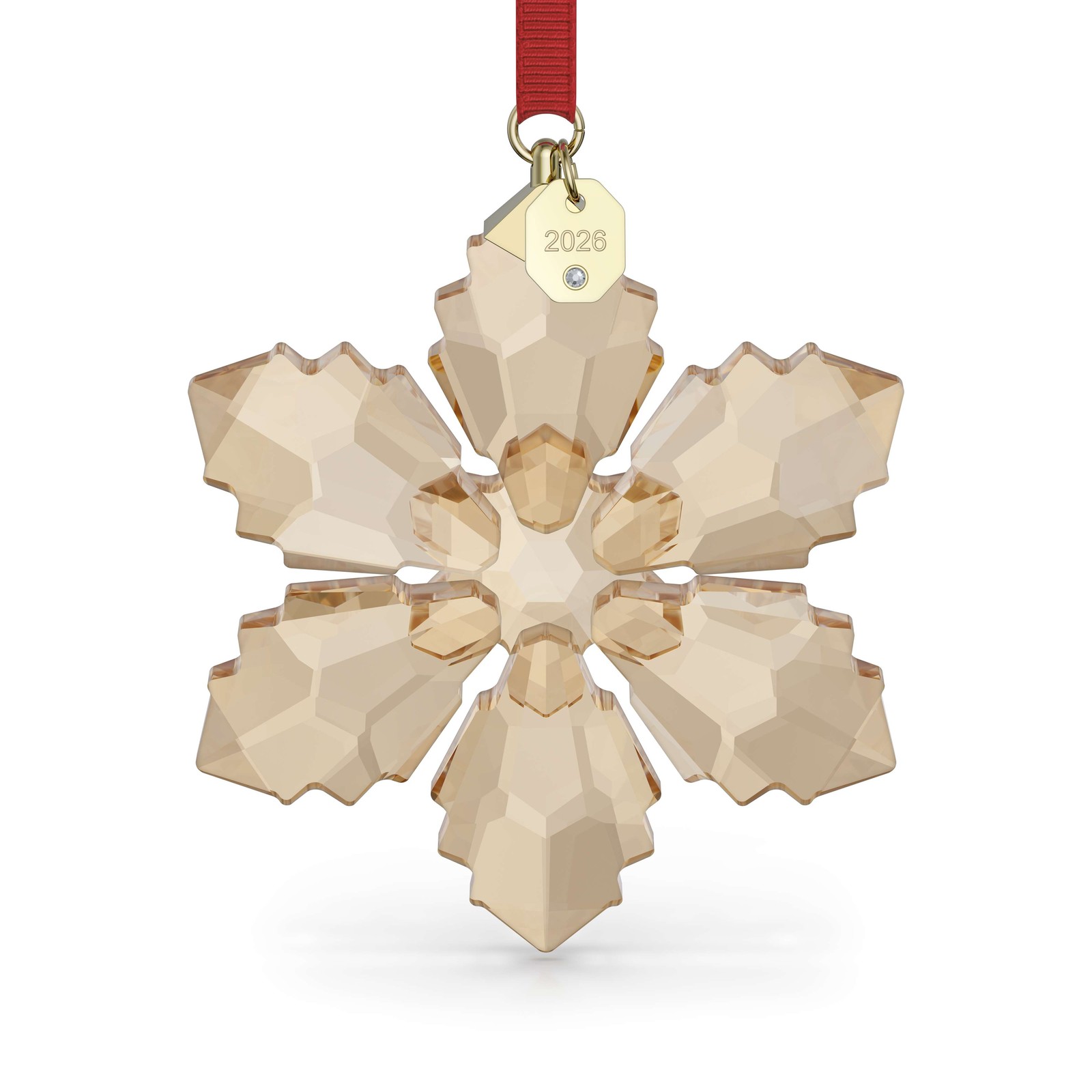 Swarovski Crystal Annual Edition Festive Ornament 2026, Brown, 5729037