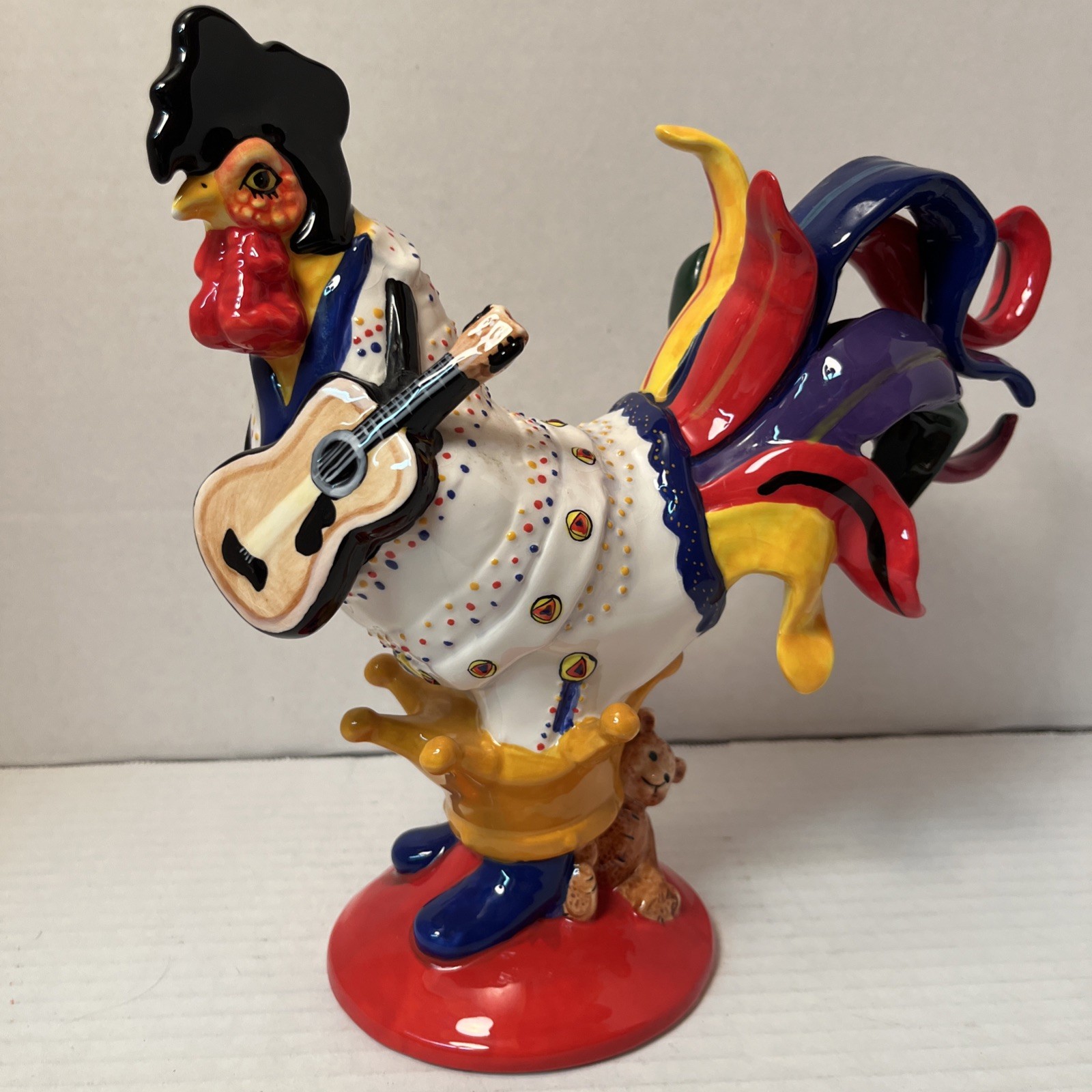 Westland Giftware Poultry In Motion King Elvis Presley Sharon Neuhaus Figurine