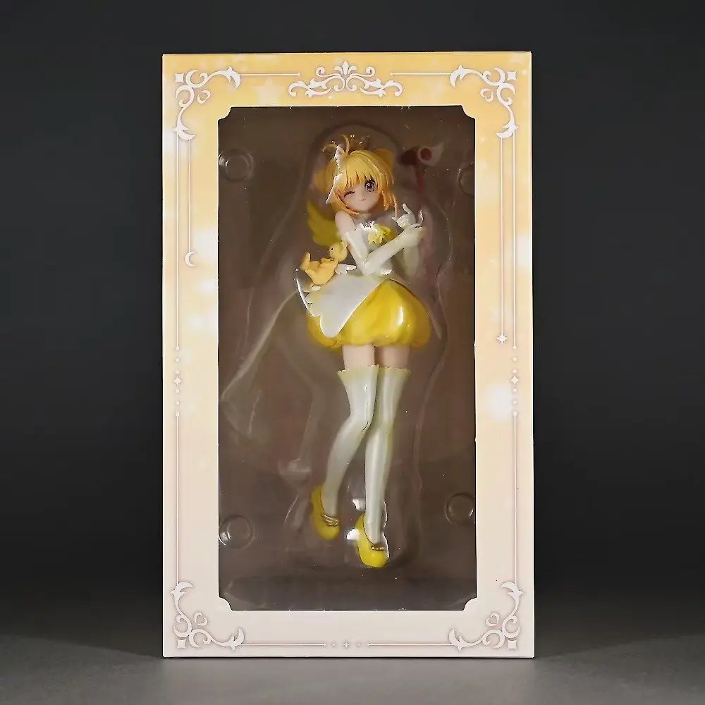 Card Captor Sakura Kinomoto 22CM PVC Anime Figure Action Statue Toy Gift
