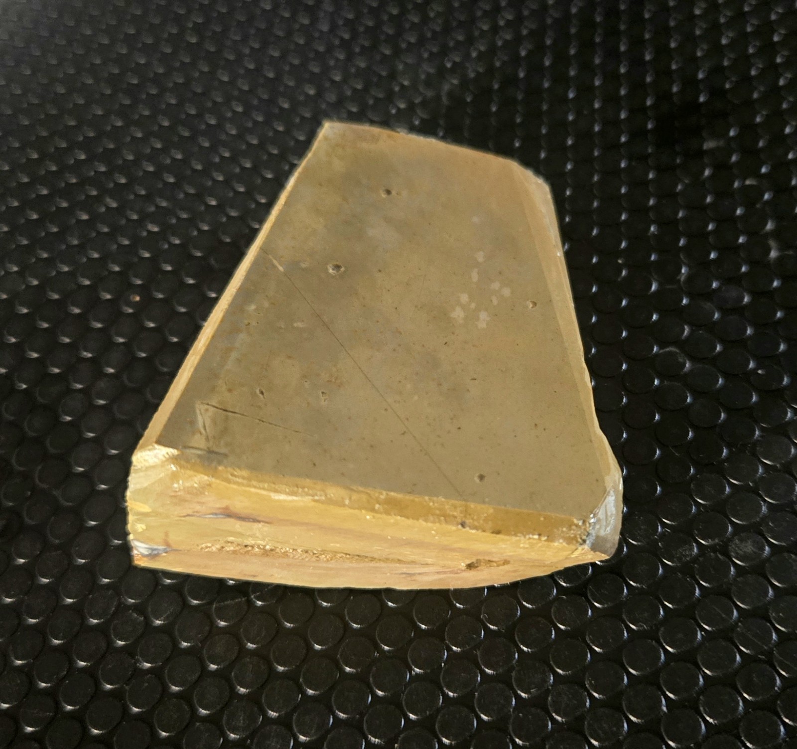 Japanese Natural Whetstone (JNAT)  Tamagoiro Awasedo Tomo Nagura 92 Grams
