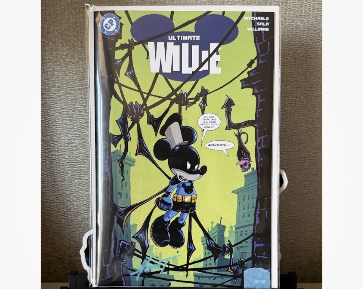ABSOLUTE WILLIE #1 Marat SIGNED w/ COA - Trade -Dress