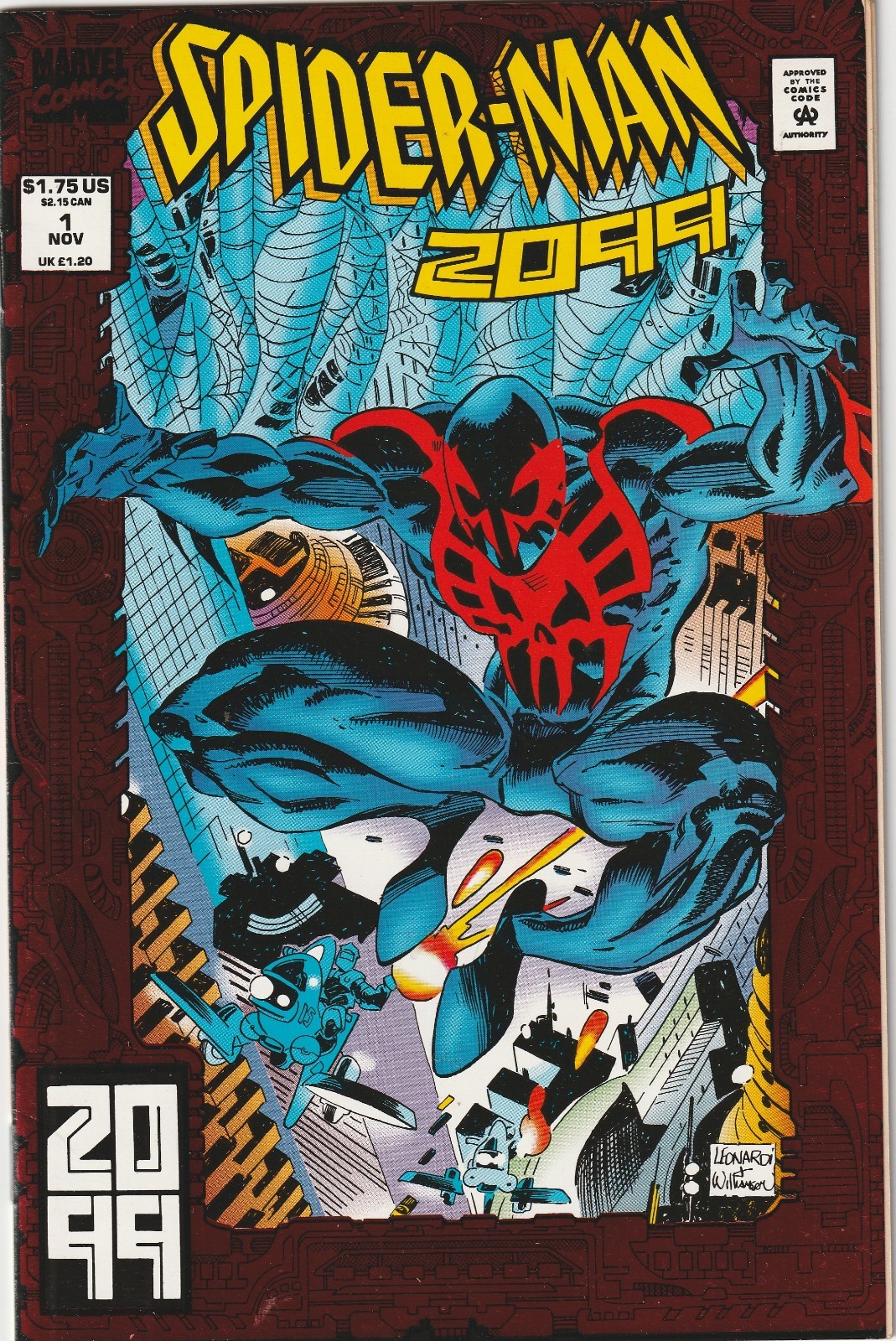 Spider-Man 2099 #1 (Marvel Comics November 1992) NM