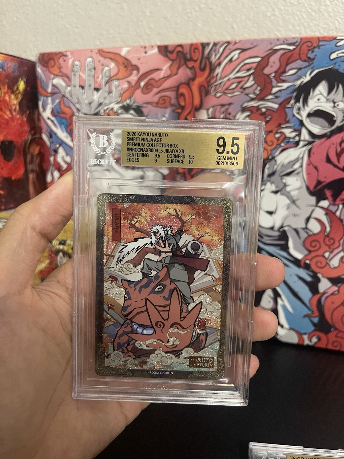 XR Naruto KAYOU Ninja Age 2026 Jiraiya BGS 9.5 NRCCNA-XR-004L5 612/720