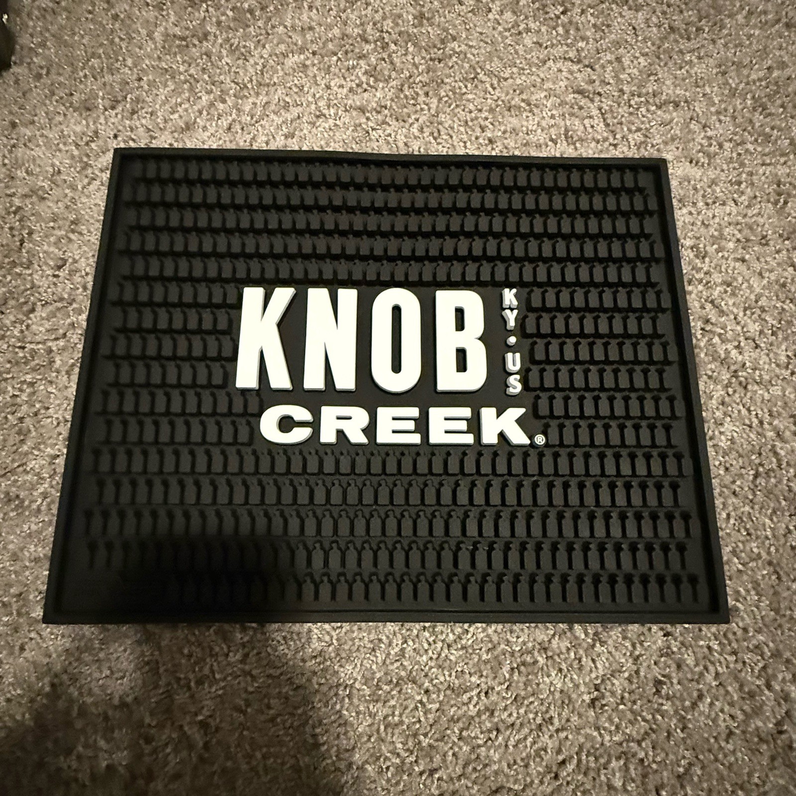 Knob Creek 14x11 Bar Spill Coaster Mat