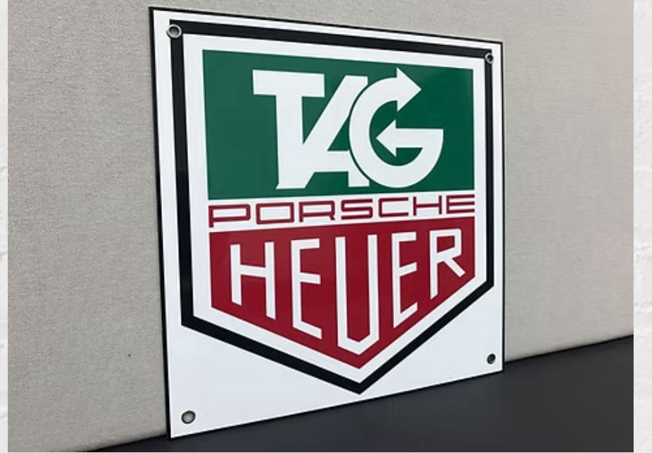 Heuer Watch Racing Sponsor Premium Quality Garage Sign Wall Art Heuer Watch Racing Sponsor Premium Quality Garage Sign Wall Art