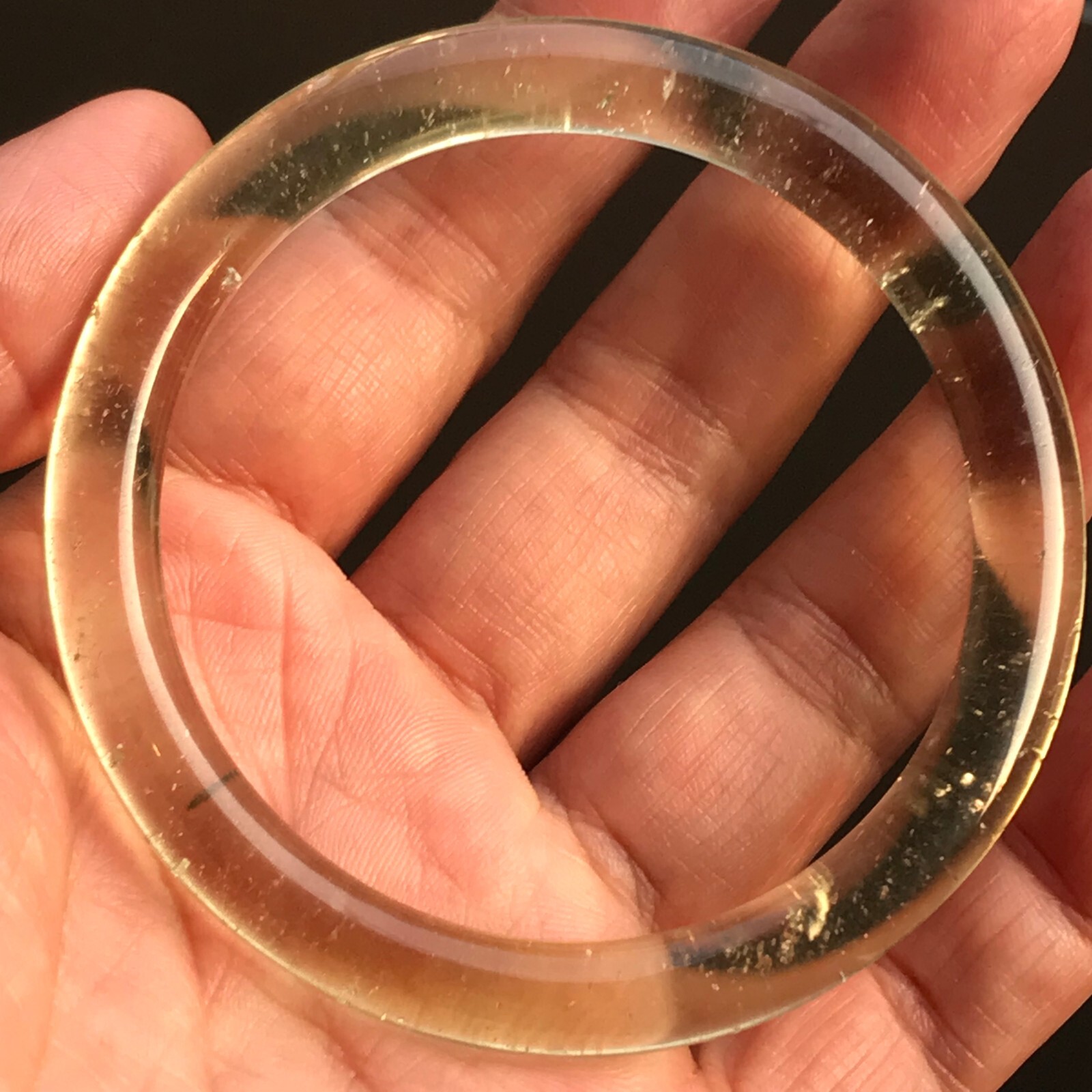 Libyan Desert Impact Glass Meteorite Tektite Carved Polished Perfect Bracelets59