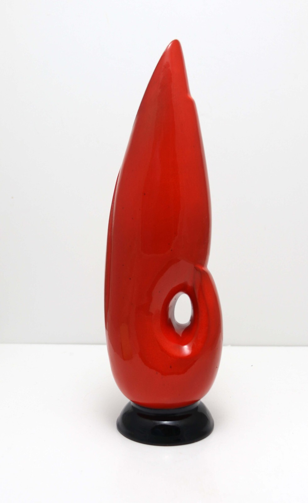 V5 Frankoma Vase Abstract Mid Century Art Pottery by Grace Lee Frank 13”LE 459