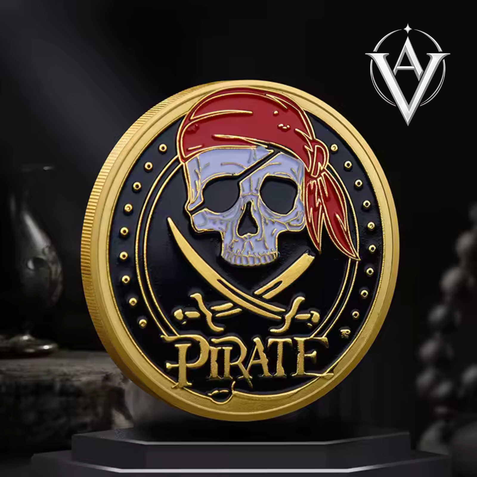 Military Challenge Coin Souvenir Commemorative Replica Coin Collectible Display