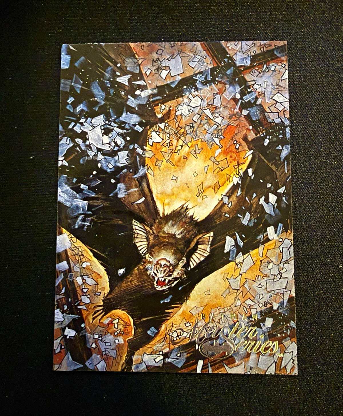 1996 SkyBox Batman Master Series Base Card #22 Inspiration 1996 SkyBox Batman Master Series Base Card #22 Inspiration
