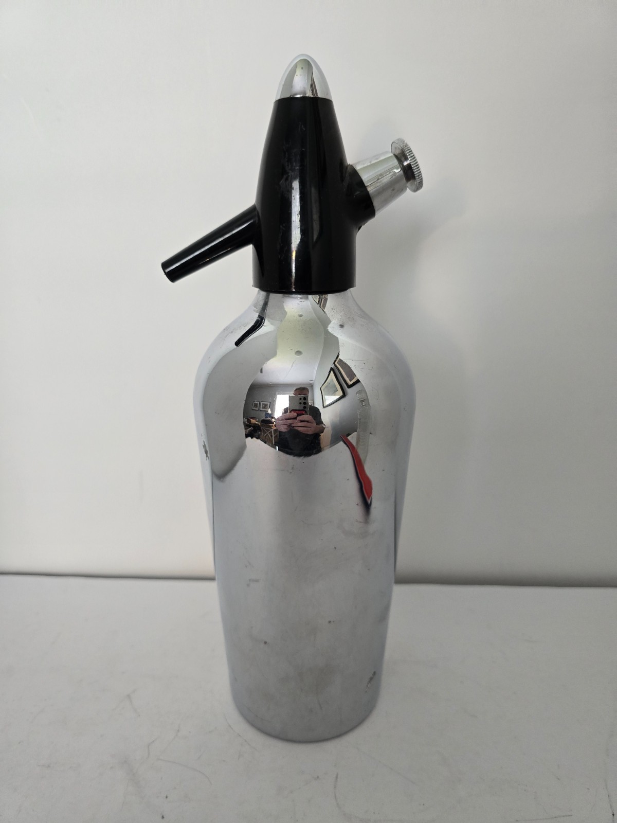 Vintage 1965 French Auto-Siphon Seltzer Bottle Paris Made in France