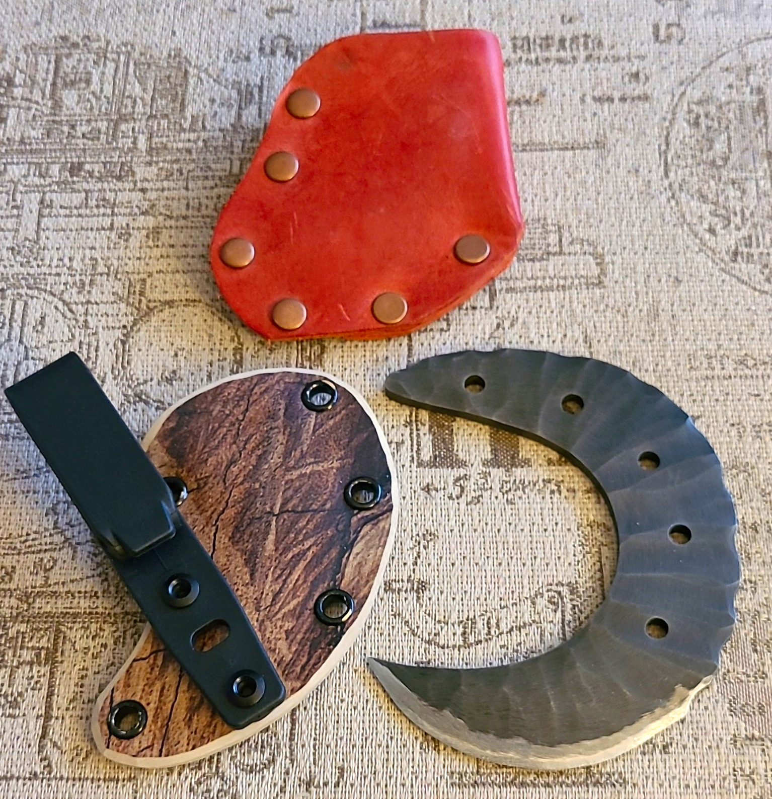 RcaneArtisan Handmade Dhampir fixed blade knife 