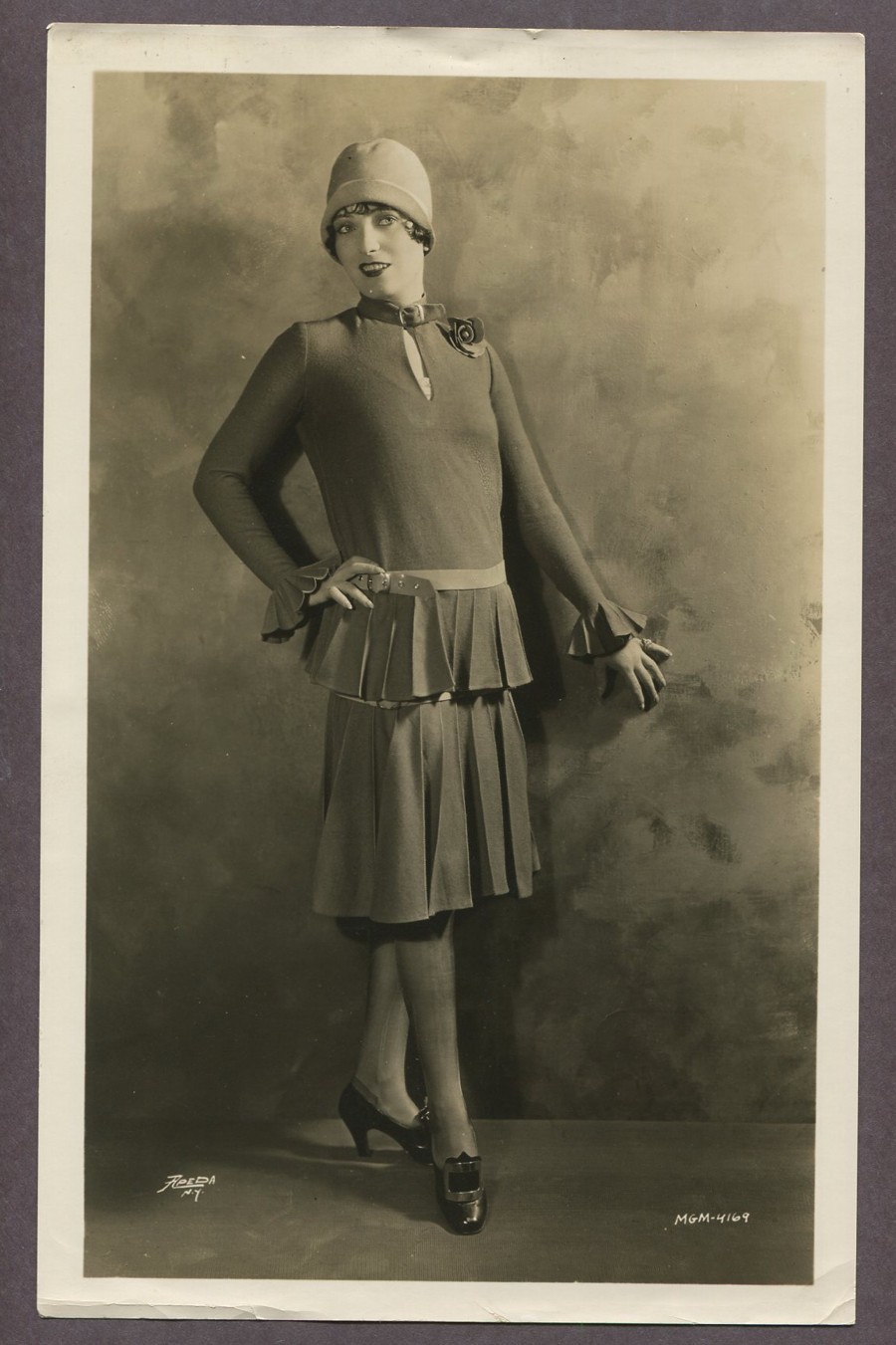 PAULINE STARKE Sexy Glamorous Flapper Girl Fashion 1927 PHOTO Art Deco Jazz Baby