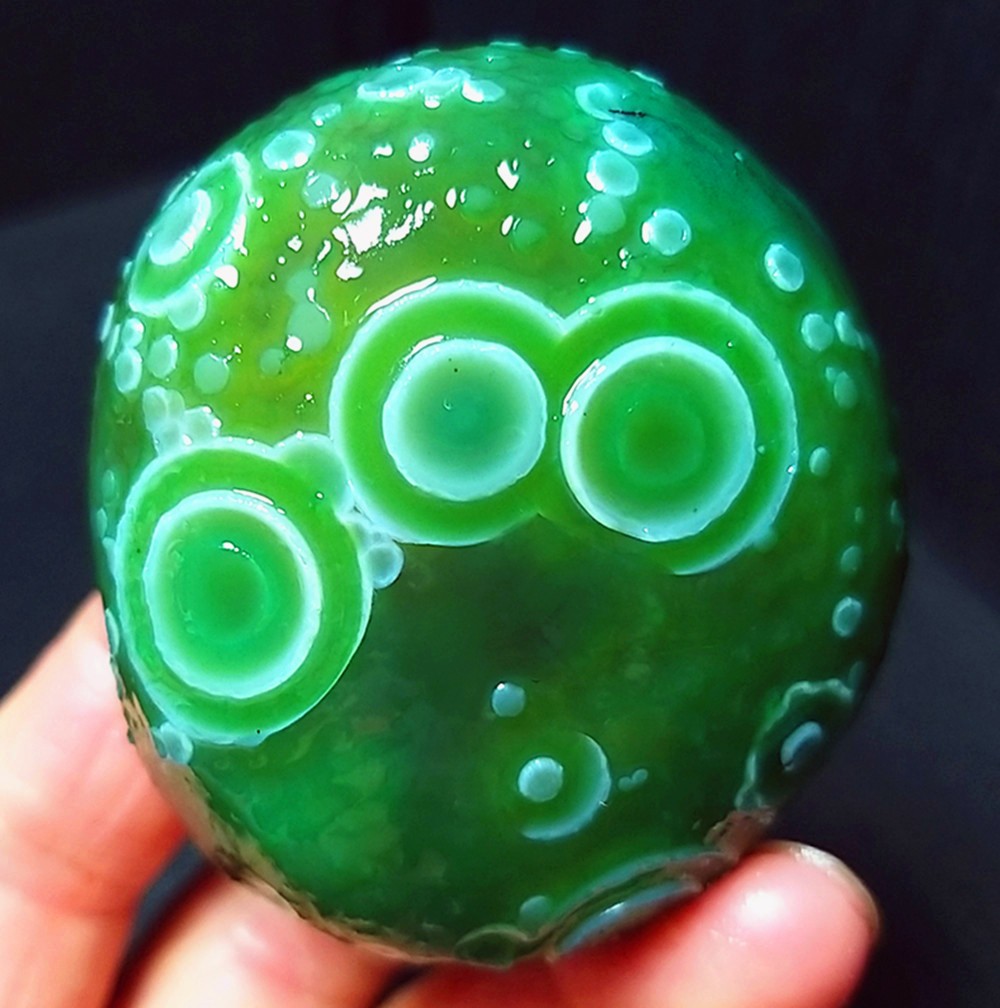 Rare 125G Natural Gobi Agate Eyes Agate/stone Madagascar A5037