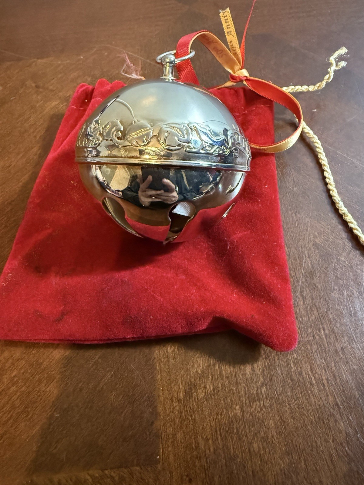 2020 WALLACE SILVER PLATE SLEIGH BELL Rare