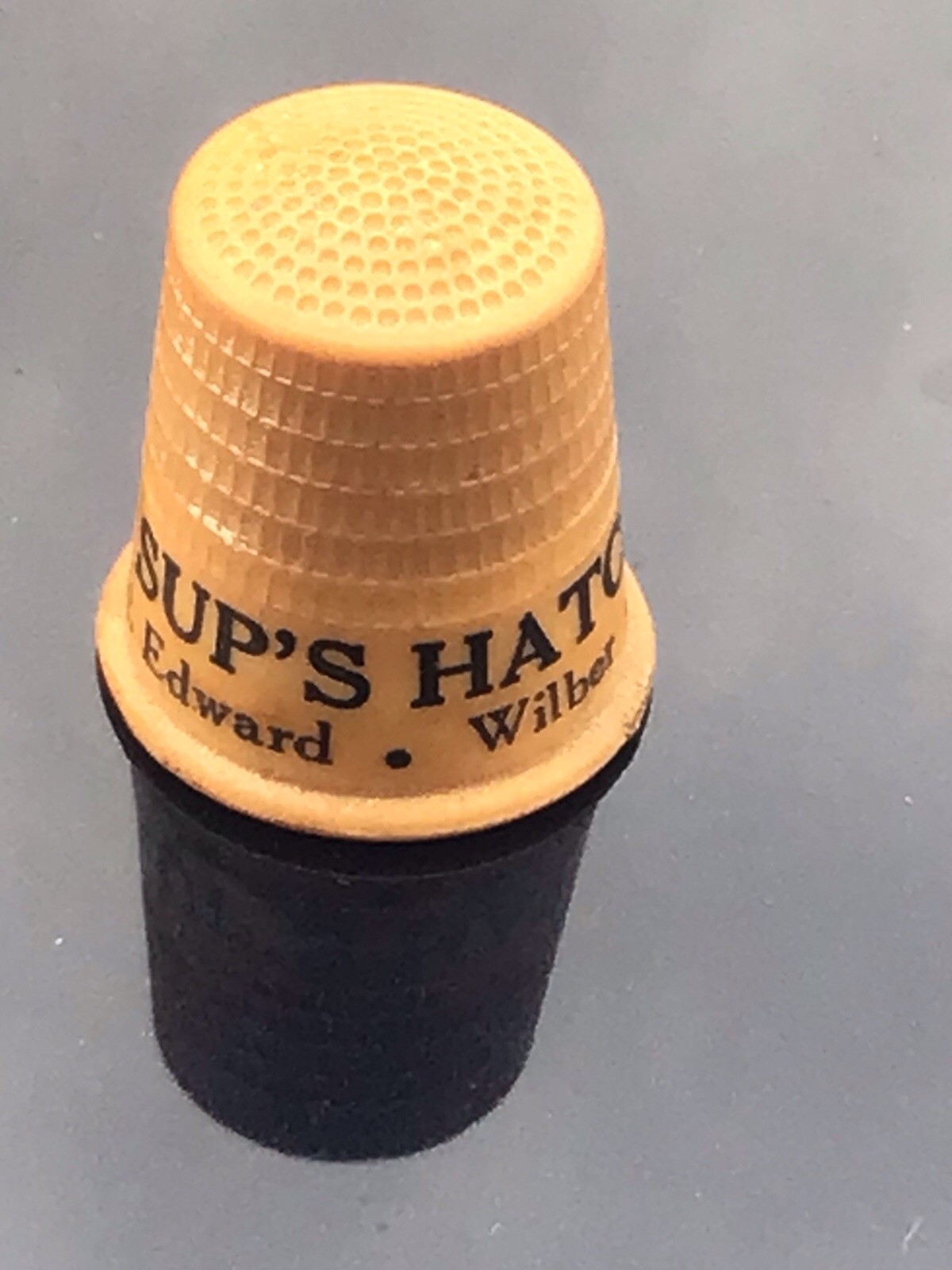 Vintage Sup’s Hatcheries Thimble Wilber St Edward Albion Nebraska Advertising