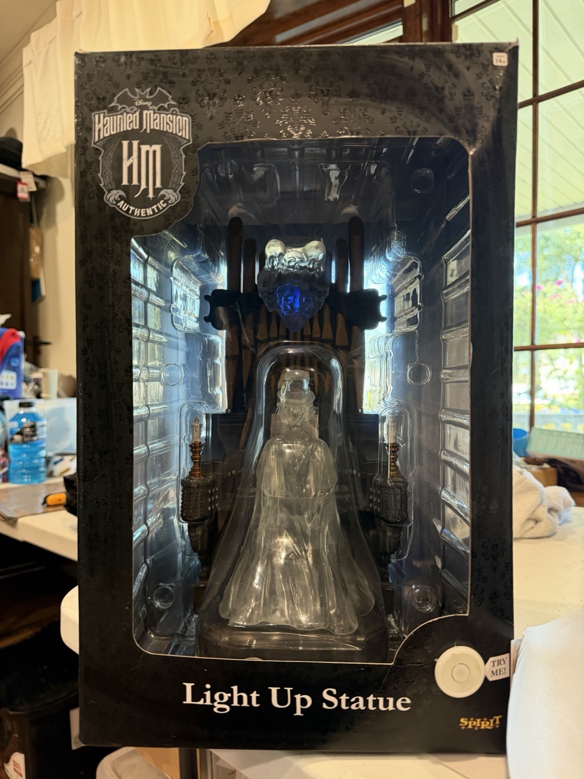 Disney Haunted Mansion Organ Player Light Up Statue Halloween 14” Victor Geist Disney Haunted Mansion Organ Player Light Up Statue Halloween 14” Victor Geist