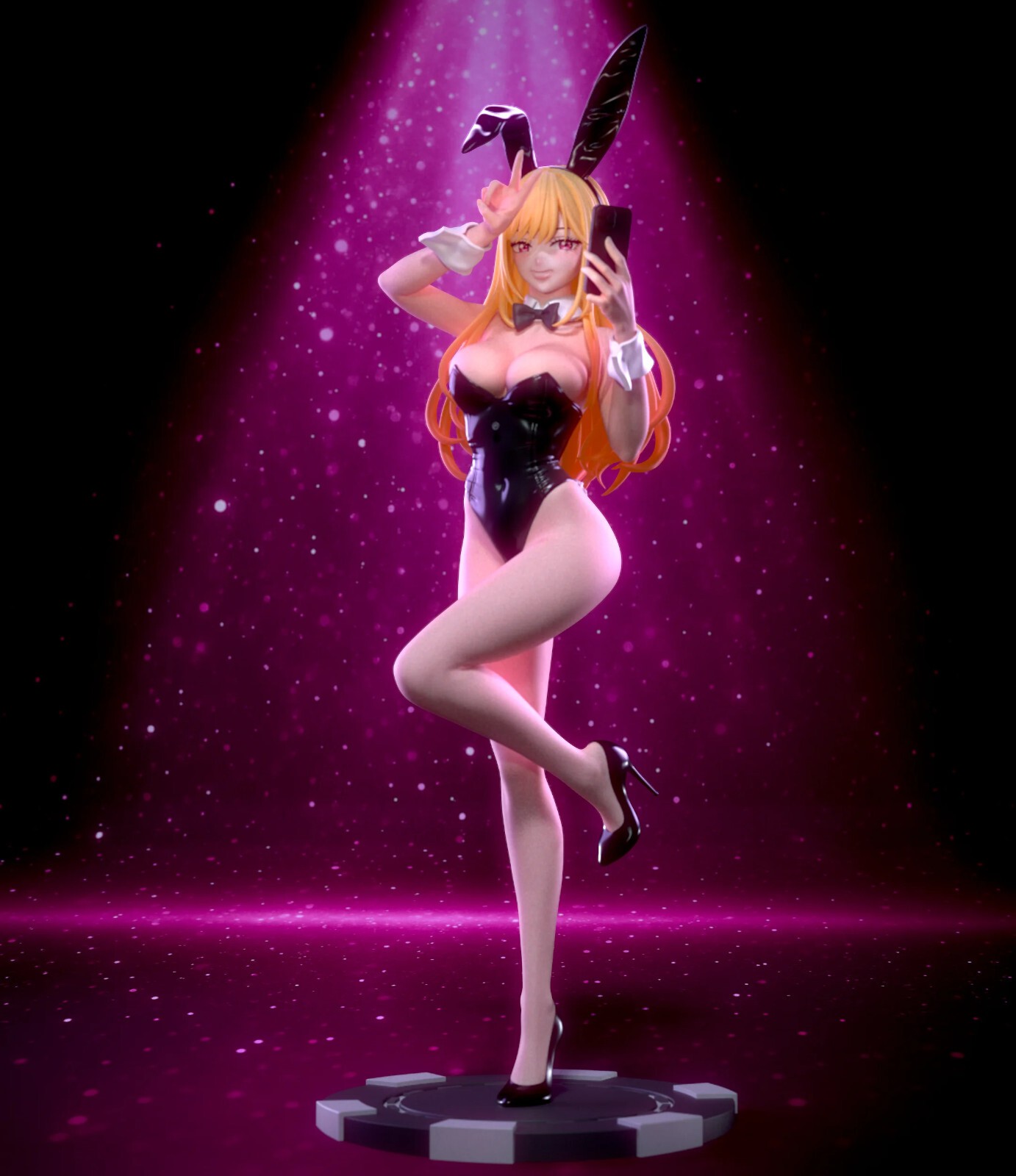 1:8 Bunny Marin My Dress-Up Darling Fan Art UNPAINTED Resin Garage Kit