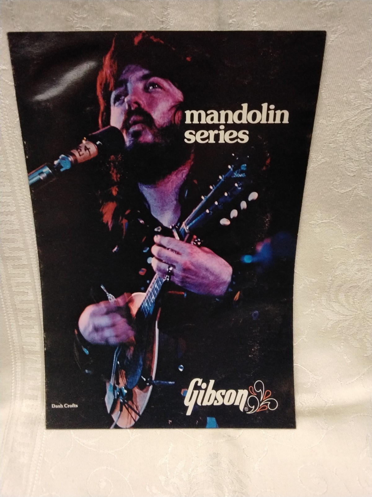 Vintage 1975 Gibson Mandolin Catalog Brochure F-5 F-12 A-5 A-12 Norlin Era Orig