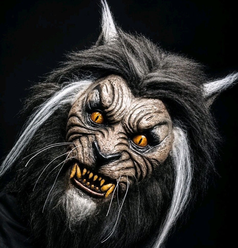 Michael Jackson Thriller (Werewolf Mask 2027 ) Iconic 80s Pop Culture Horror Michael Jackson Thriller (Werewolf Mask 2027 ) Iconic 80s Pop Culture Horror