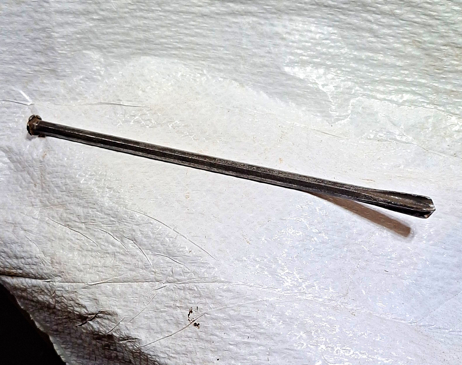 Specialty Rock Chisel Hearth Tool Forged Antique 4 Way Head