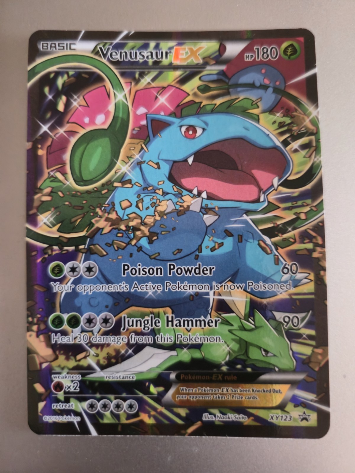 Venusaur EX Xy123 XY Holo Venusaur EX Xy123 XY Holo