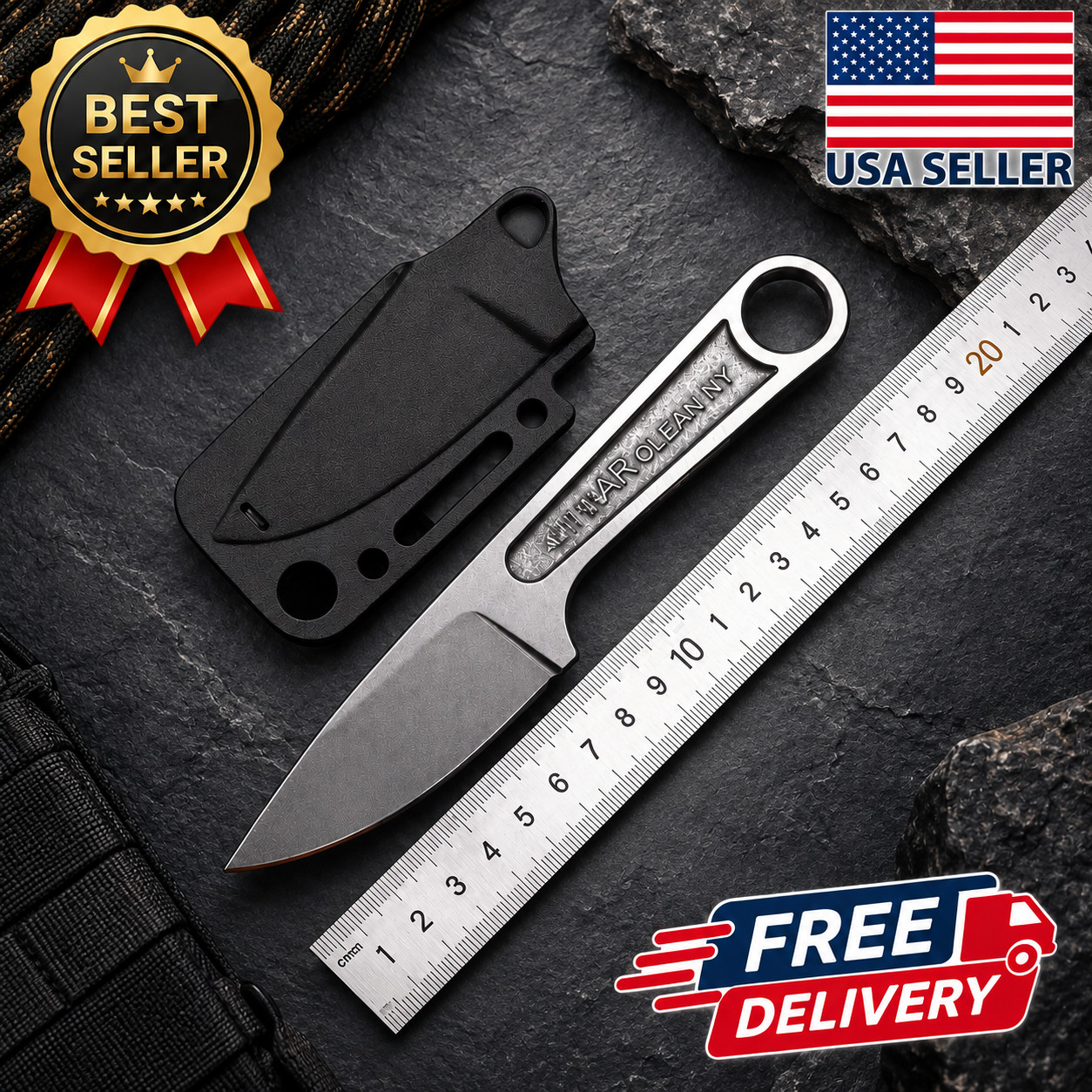 Ka-Bar Wrench Fixed Knife 3\