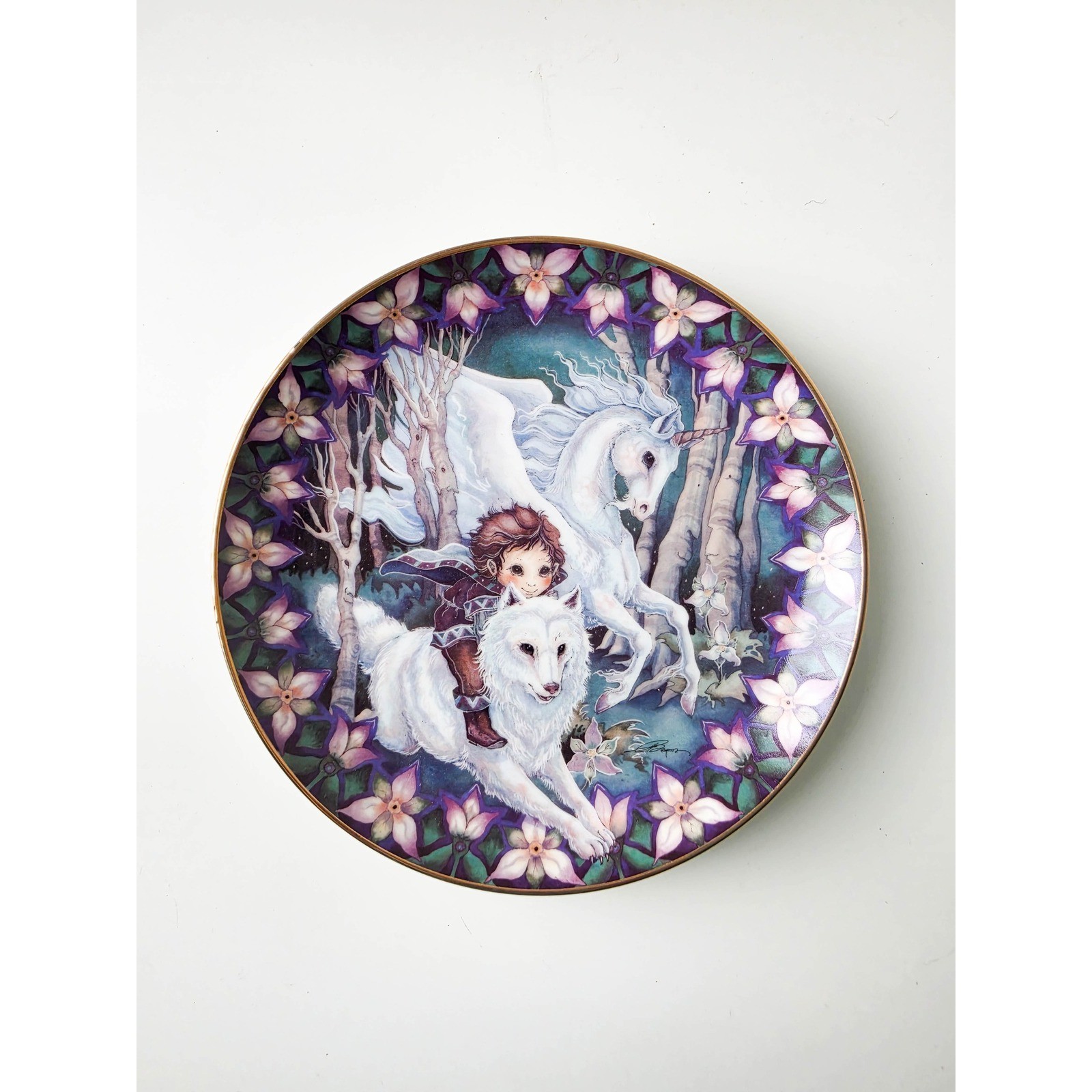 Reco Jody Bergsma To Fly Without Wings Collector Plate Guardians Of The Kingdom