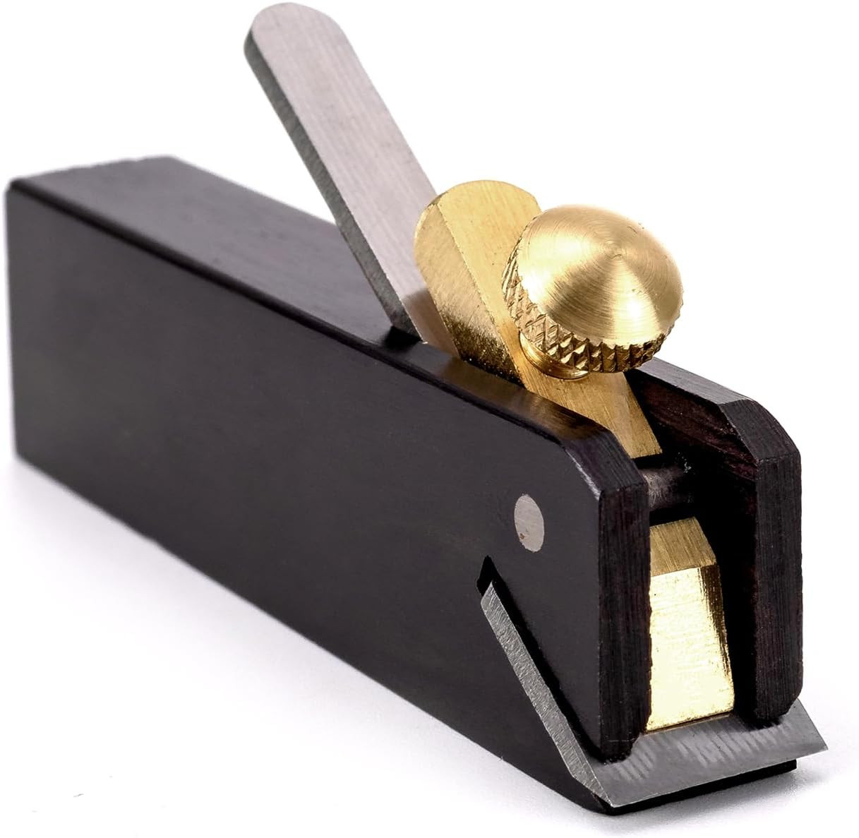 Mini Ebony Wood Planer Hand Tool | Flat Bottom Plane, Wood Trimming Mini Ebony Wood Planer Hand Tool | Flat Bottom Plane, Wood Trimming
