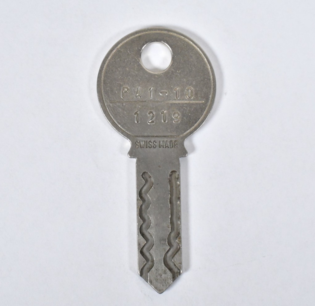 RARE Stanley Vidmar PA1-10 Cabinet Master Key Series 1219 Discontinued Swiss