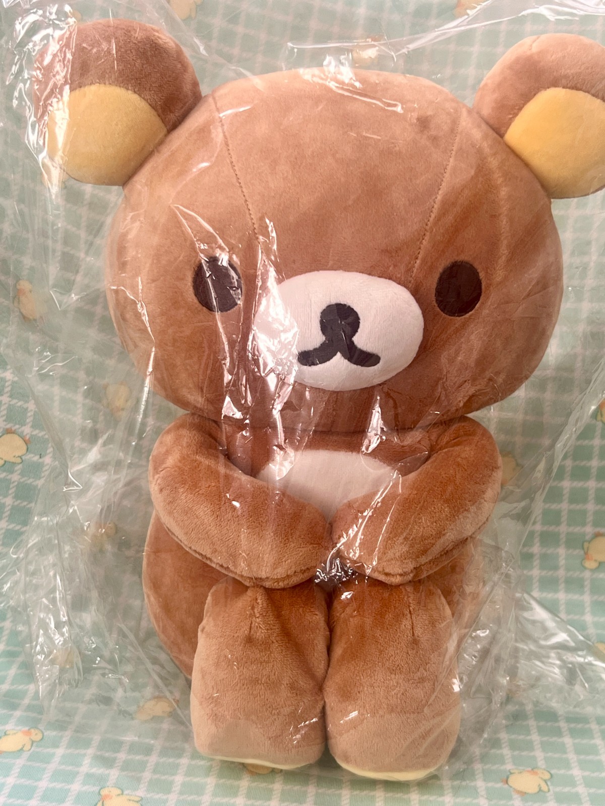 Rilakkuma Rainy Day to Sunny I\'m By Your Side Sitting Plush Existential Crisis