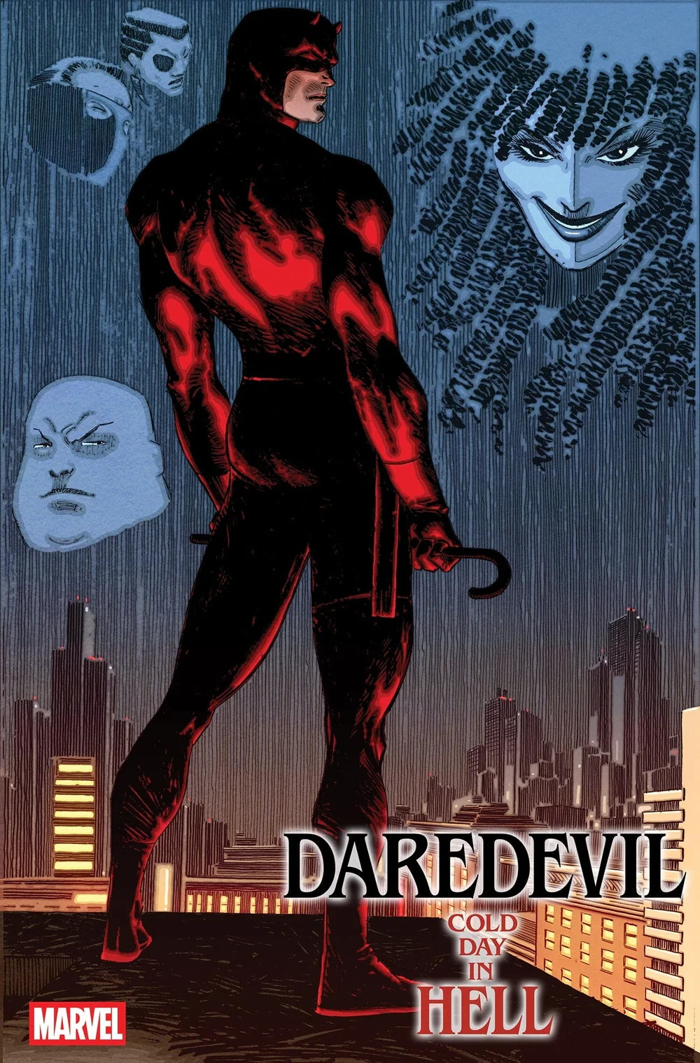Daredevil Cold Day in Hell #1 John Romita Jr. 1:100 Hidden Gem Variant (2025) NM
