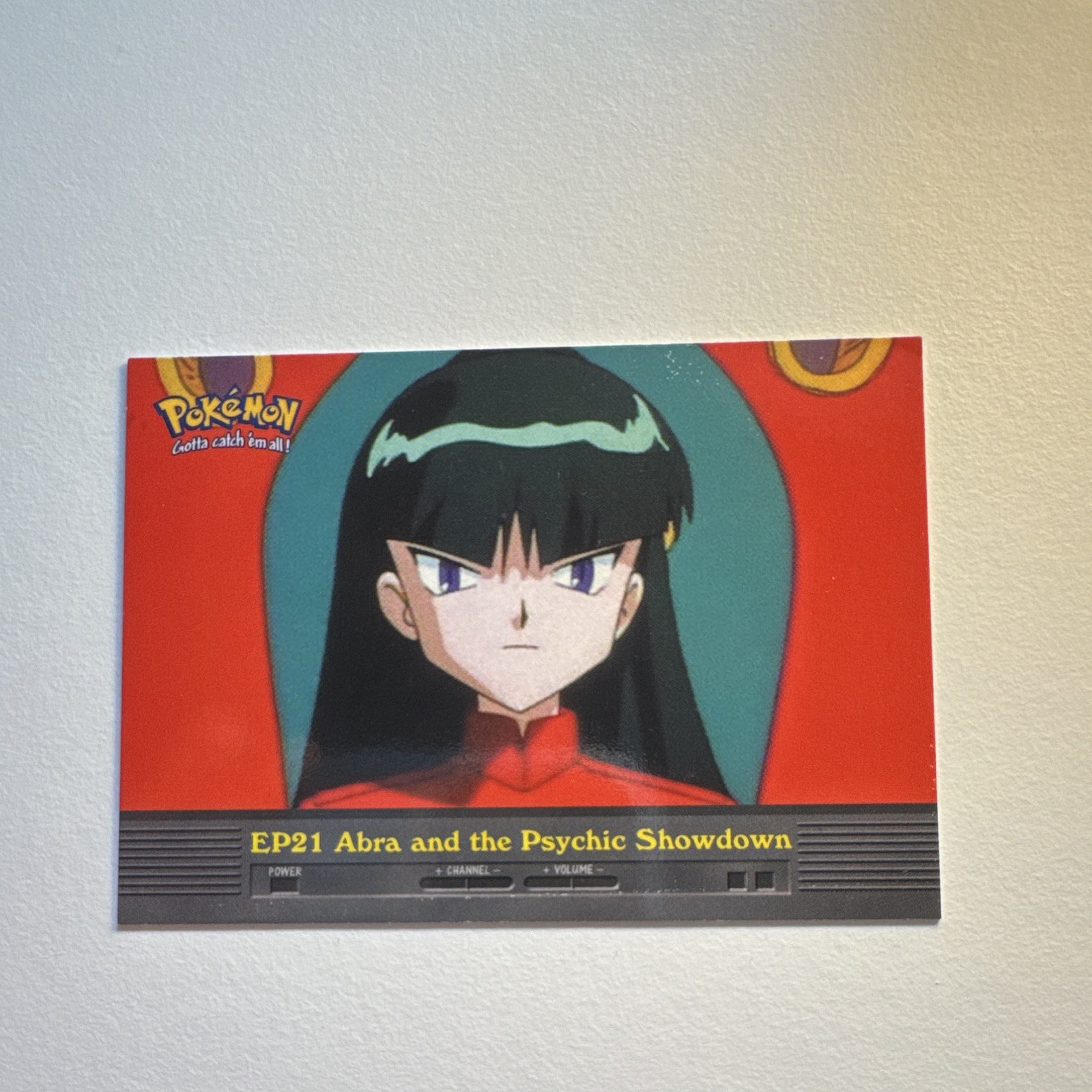 Topps Pokémon TV Animation Edition #EP21 Abra and the Psychic Showdown English