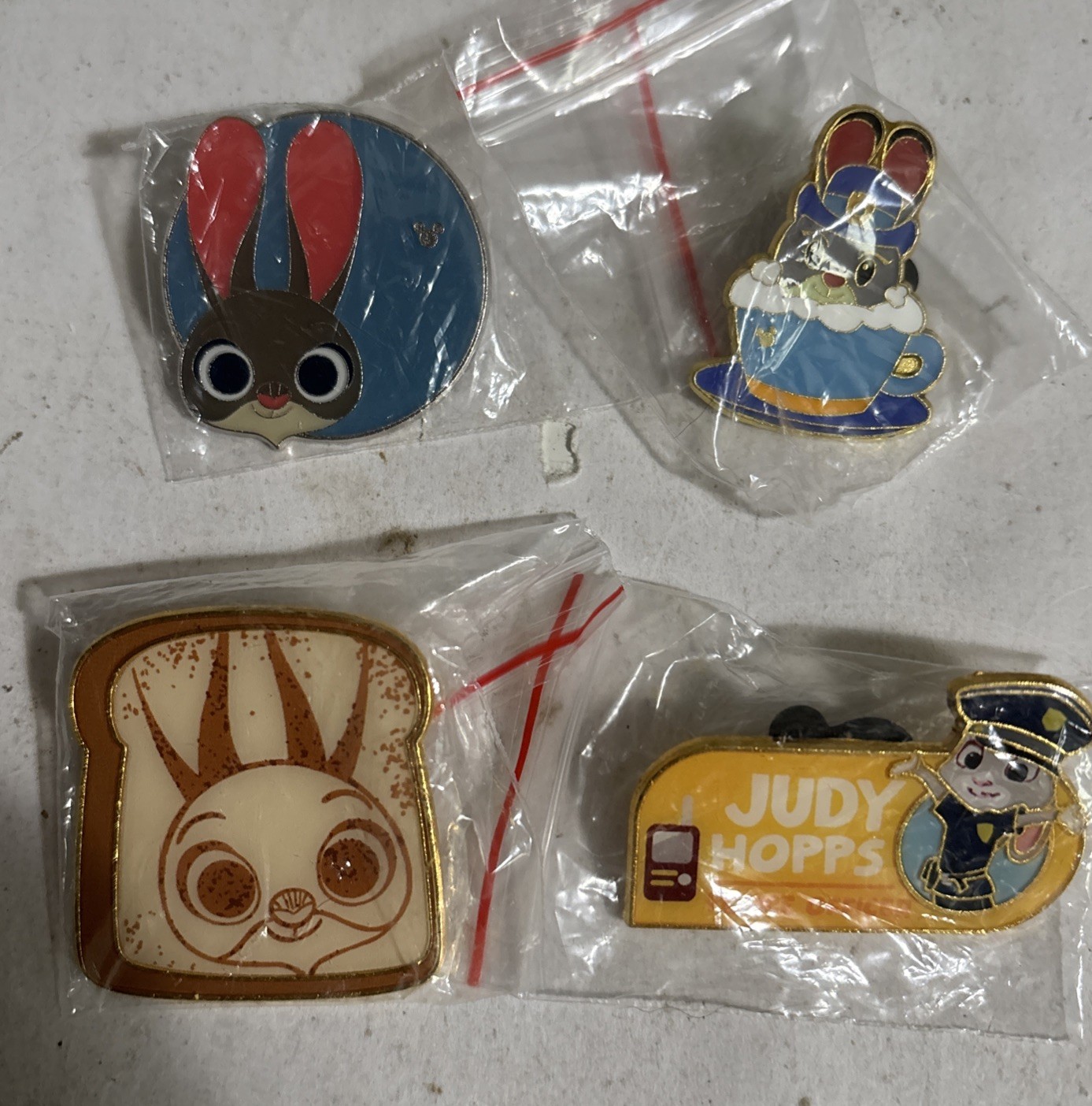 Disney ZOOTOPIA Judy Hopps Set of 4