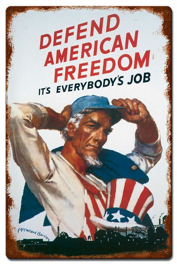 UNCLE SAM DEFEND AMERICAN FREEDOM 24\