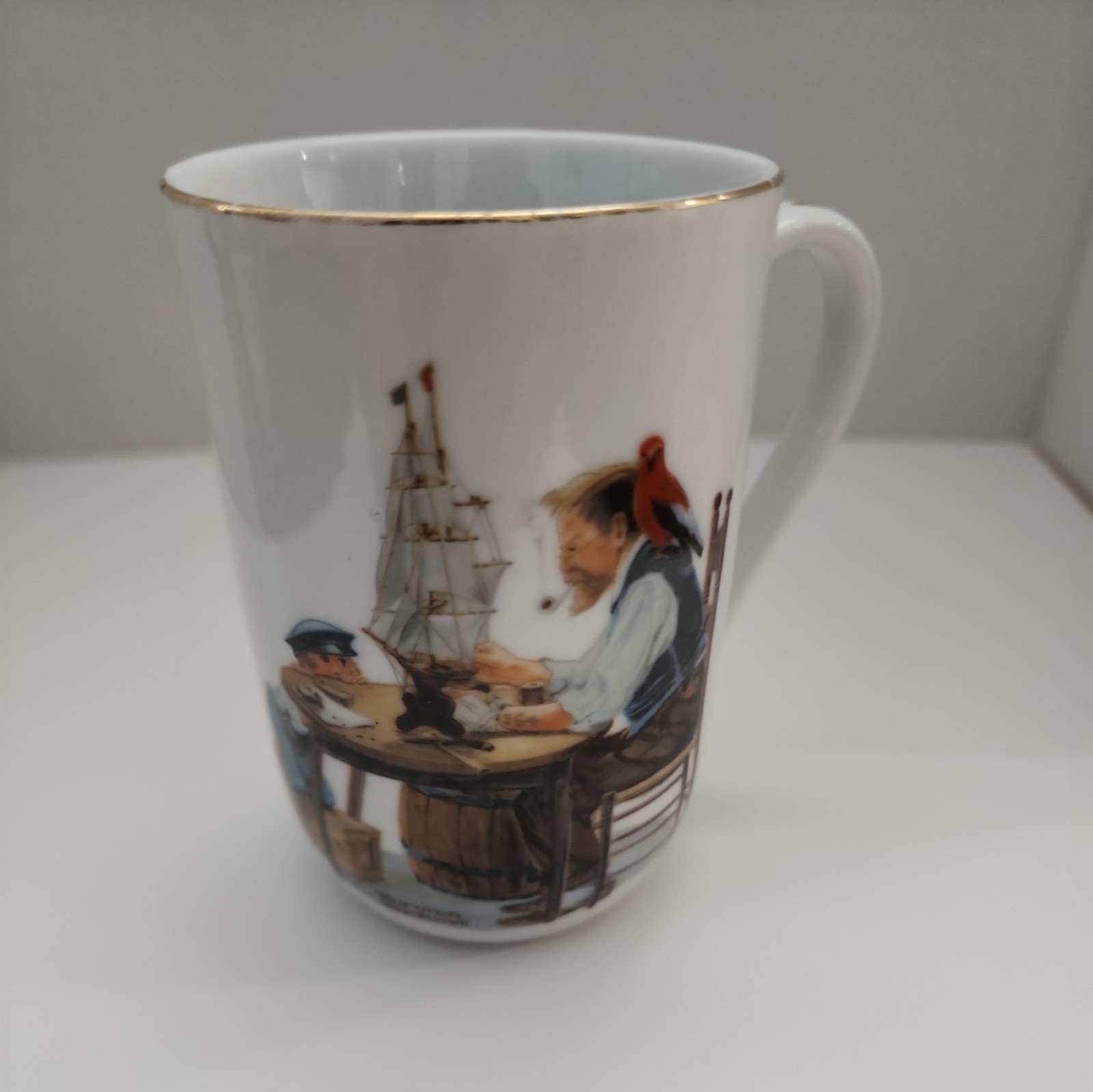 Vintage 1982 Norman Rockwell Museum Mug 